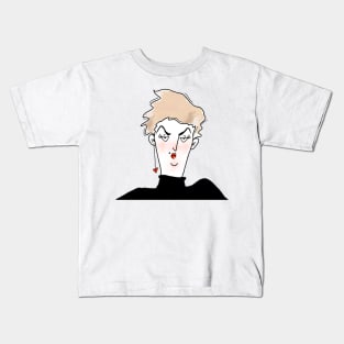 angry woman Kids T-Shirt